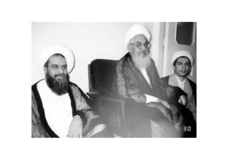  آیت الله العظمی حاج شیخ ابوالفضل خوانساری (بیت آیت الله خوانساری  1374 ه.ش)    