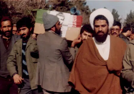 تشییع شهید محمد مبشر(اخوی معظم له